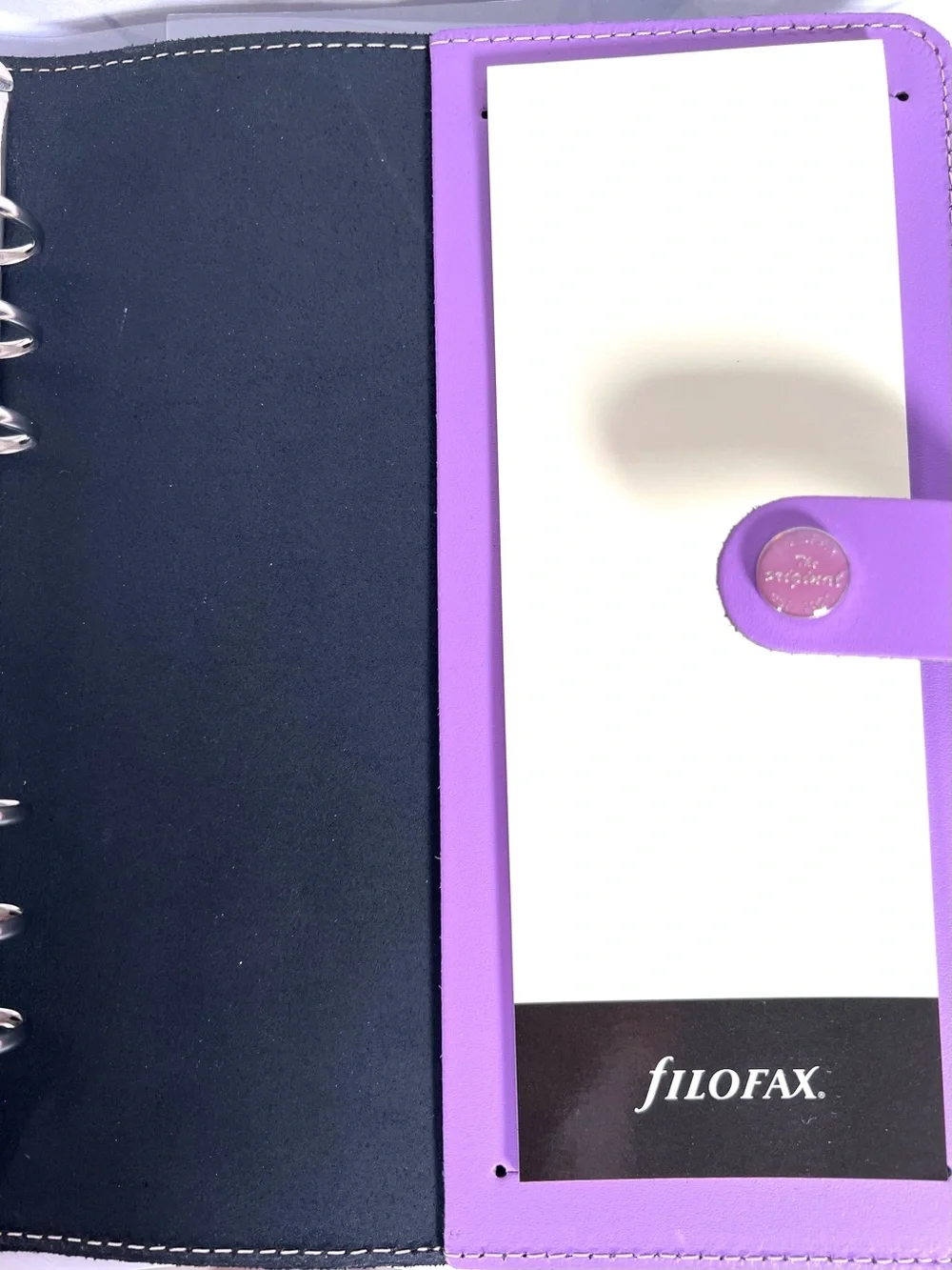 Filofax A5 Lilac Organizer Planner
